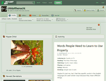 Tablet Screenshot of childofthenocht.deviantart.com