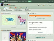 Tablet Screenshot of danto2.deviantart.com