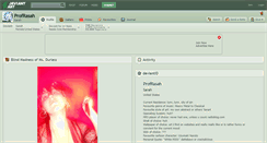 Desktop Screenshot of profrasah.deviantart.com