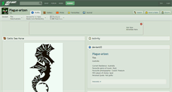 Desktop Screenshot of plague-arizen.deviantart.com