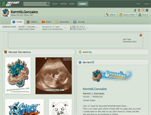 Tablet Screenshot of kermitlgonzalez.deviantart.com