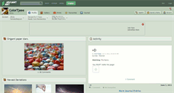 Desktop Screenshot of colortjeee.deviantart.com