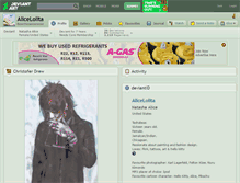Tablet Screenshot of alicelolita.deviantart.com
