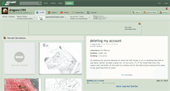 Desktop Screenshot of dragons1399.deviantart.com