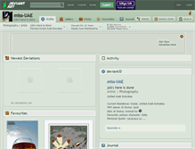 Tablet Screenshot of miss-uae.deviantart.com
