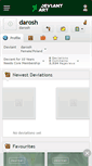 Mobile Screenshot of darosh.deviantart.com