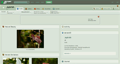 Desktop Screenshot of jaykrish.deviantart.com