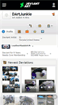 Mobile Screenshot of dartjunkie.deviantart.com