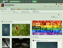 Tablet Screenshot of groovyteacosy.deviantart.com