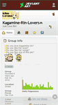 Mobile Screenshot of kagamine-rin-lovers.deviantart.com