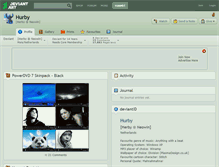 Tablet Screenshot of hurby.deviantart.com