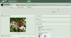 Desktop Screenshot of kitanasblut.deviantart.com