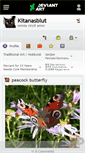 Mobile Screenshot of kitanasblut.deviantart.com