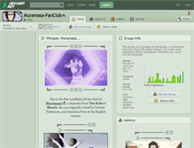 Tablet Screenshot of muramasa-fanclub.deviantart.com