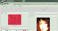 Desktop Screenshot of fqueshark.deviantart.com