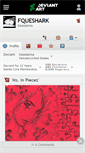 Mobile Screenshot of fqueshark.deviantart.com