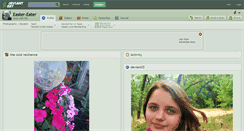 Desktop Screenshot of easter-eater.deviantart.com