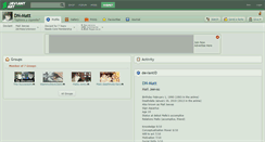Desktop Screenshot of dn-matt.deviantart.com