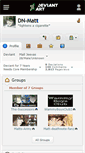 Mobile Screenshot of dn-matt.deviantart.com
