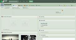 Desktop Screenshot of barefoot-girl.deviantart.com