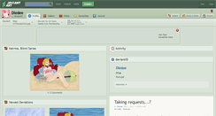 Desktop Screenshot of dledee.deviantart.com