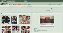 Desktop Screenshot of kyos-girl.deviantart.com