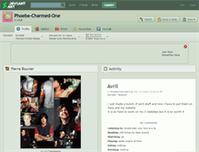 Tablet Screenshot of phoebe-charmed-one.deviantart.com