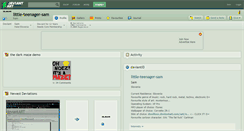 Desktop Screenshot of little-teenager-sam.deviantart.com