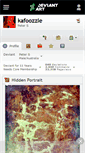 Mobile Screenshot of kafoozzle.deviantart.com