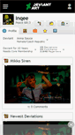 Mobile Screenshot of inqee.deviantart.com