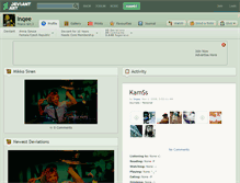 Tablet Screenshot of inqee.deviantart.com