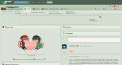 Desktop Screenshot of firetiger215.deviantart.com