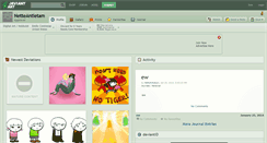 Desktop Screenshot of netteantietam.deviantart.com
