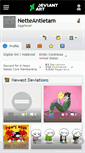 Mobile Screenshot of netteantietam.deviantart.com