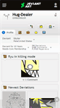 Mobile Screenshot of hug-dealer.deviantart.com