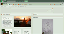 Desktop Screenshot of empeza.deviantart.com