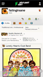 Mobile Screenshot of fallinginsane.deviantart.com