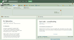 Desktop Screenshot of jack-cade.deviantart.com
