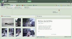 Desktop Screenshot of dark7fairy.deviantart.com