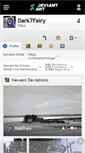 Mobile Screenshot of dark7fairy.deviantart.com
