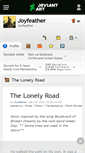 Mobile Screenshot of joyfeather.deviantart.com