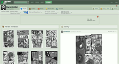 Desktop Screenshot of danielleister.deviantart.com