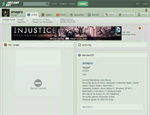 Tablet Screenshot of amapro.deviantart.com