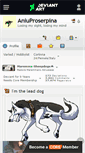 Mobile Screenshot of aniuproserpina.deviantart.com