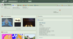 Desktop Screenshot of data-deoxys.deviantart.com