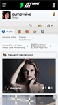 Mobile Screenshot of dumpvalve.deviantart.com