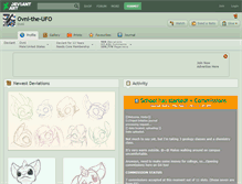 Tablet Screenshot of ovni-the-ufo.deviantart.com