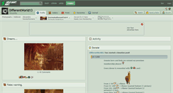 Desktop Screenshot of differentworld13.deviantart.com