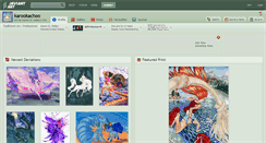 Desktop Screenshot of karookachoo.deviantart.com