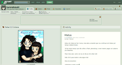Desktop Screenshot of kuronekosuki.deviantart.com